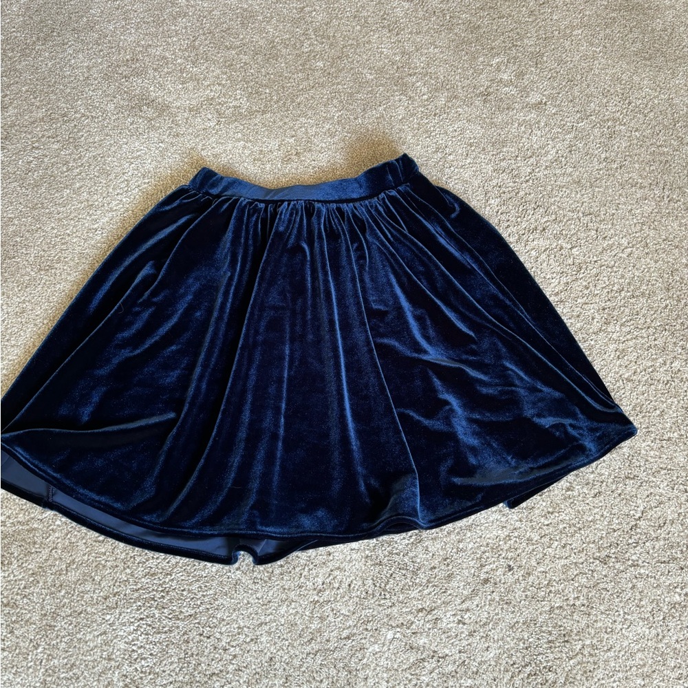 american apparel satin skirt